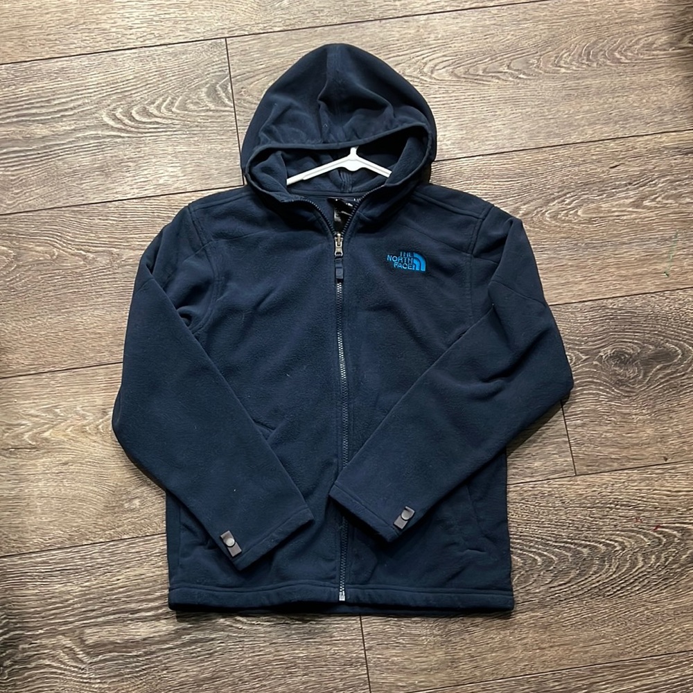 The north face zip-up hoodie
